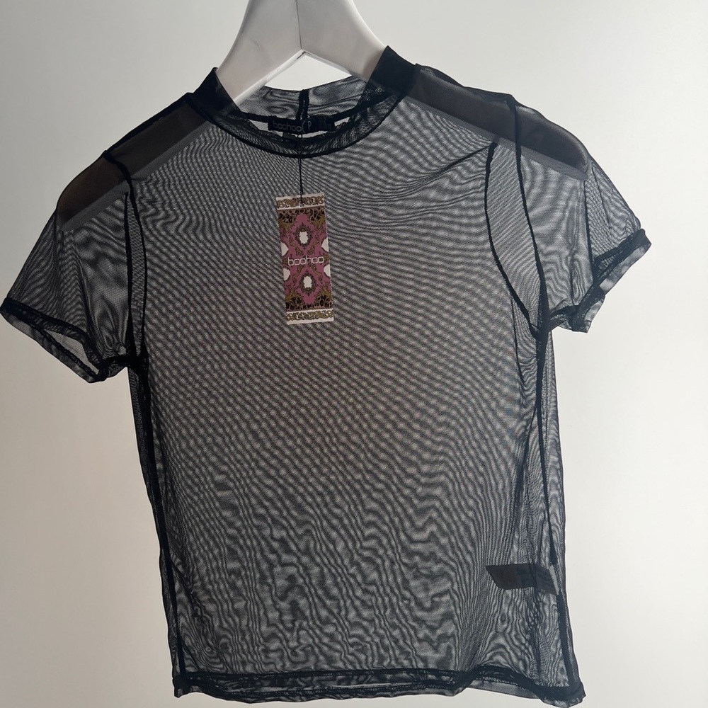 Bohoo Mesh Tshirt